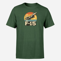 Thumbnail for Retro Fighter Jet F15 Design Super Quality T-Shirts