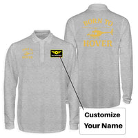 Thumbnail for Born To Hover Designed Long Sleeve Polo T-Shirts (Double-Side)