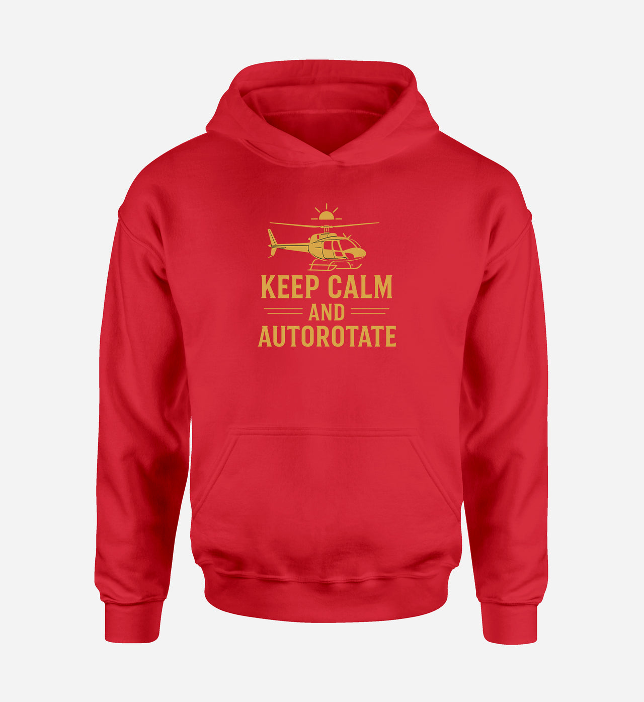 Keep Calm and Autorotate Designed Hoodies
