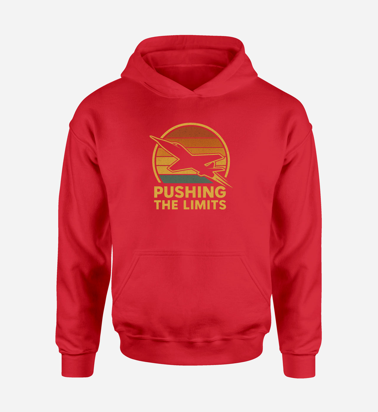 Pushing The Limits Retro Designed Hoodies