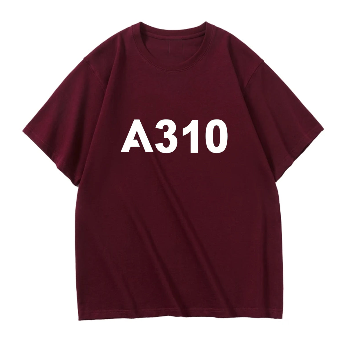 A310 Flat Text Designed Relax Fit T-Shirts