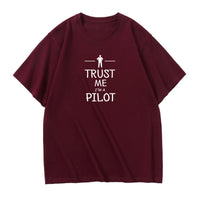 Thumbnail for Trust Me I'm a Pilot Designed Relax Fit T-Shirts