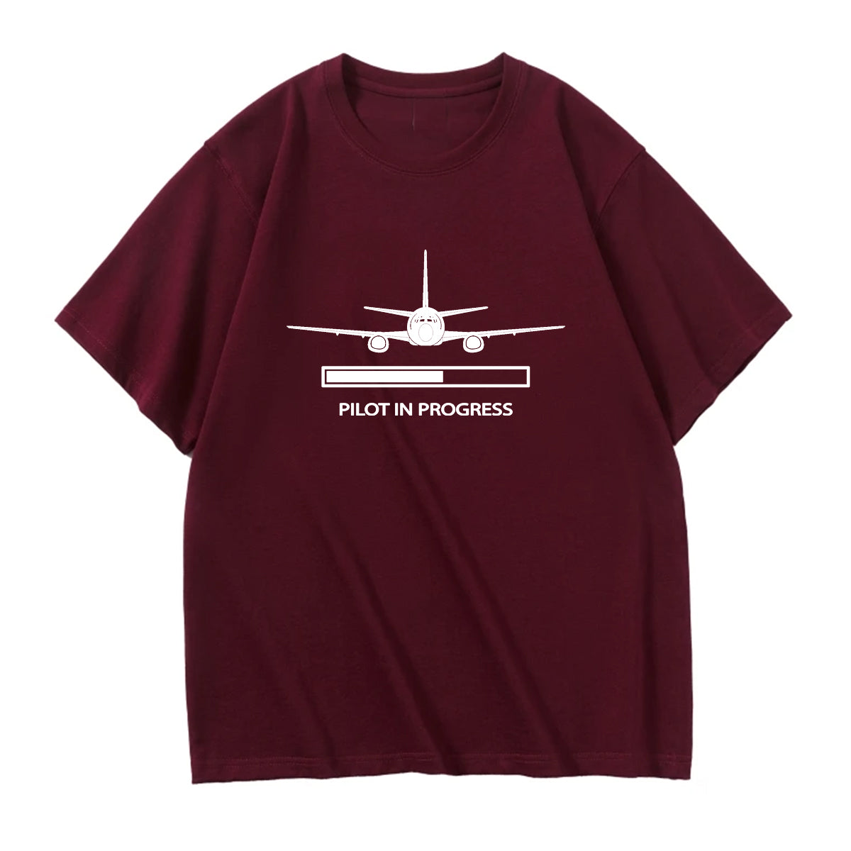 Pilot In Progress Designed Relax Fit T-Shirts