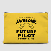 Thumbnail for Future Pilot Designed Zipper Pouch