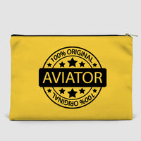 Thumbnail for %100 Original Aviator Designed Zipper Pouch