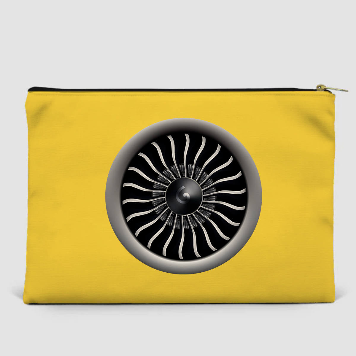 Super Cool Jet Engine Designed Zipper Pouch