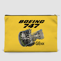Thumbnail for Boeing 747 & GENX Engine Designed Zipper Pouch