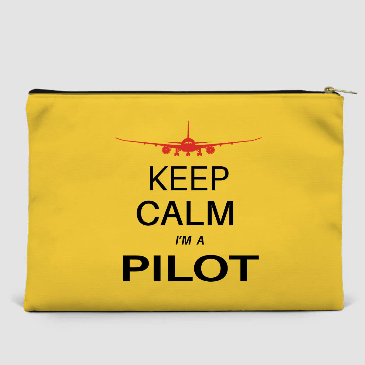 Pilot (777 Silhouette) Designed Zipper Pouch