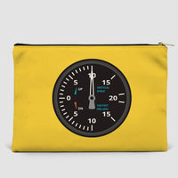 Thumbnail for Airplane Instruments (Vertical Speed) Designed Zipper Pouch