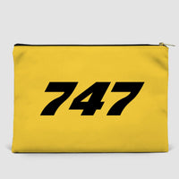 Thumbnail for 747 Flat Text Designed Zipper Pouch