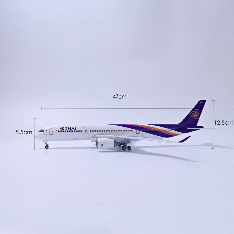 Thai Airways Airbus A350 Airplane Model (1/142 Scale)