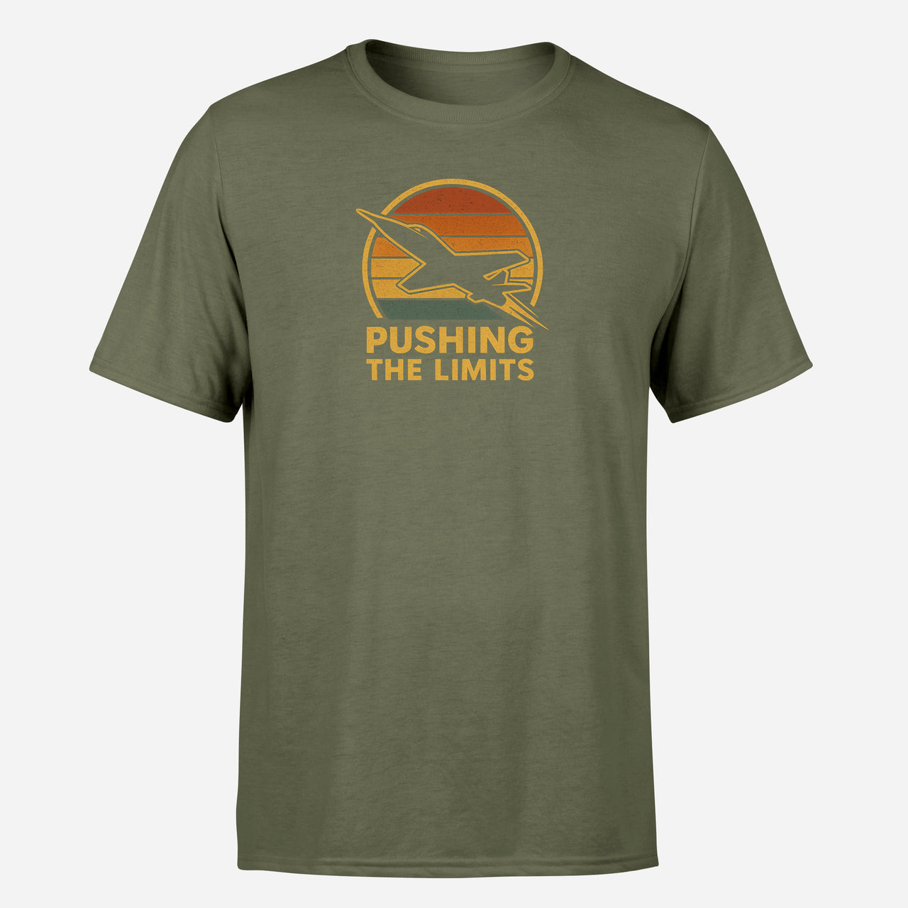 Pushing The Limits Retro Design Super Quality T-Shirts