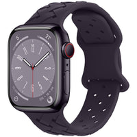 Thumbnail for Silicone Strap For Apple Watch bracelet Breathable Band