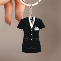 Thumbnail for British Airways Uniform Acrylic Keychain