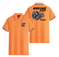 Thumbnail for Boeing 737 Engine & CFM56 Designed Stylish Polo T-Shirts (Double-Side)