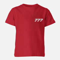 Thumbnail for 777 Flat Text Designed Children T-Shirts