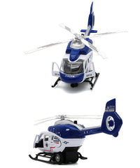 Thumbnail for 1:64 Scale Military Helicopter Alloy Toy Model (Retroactive Motion, Sound & Light Effects)