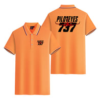 Thumbnail for Amazing Piloteyes737 Designed Stylish Polo T-Shirts (Double-Side)