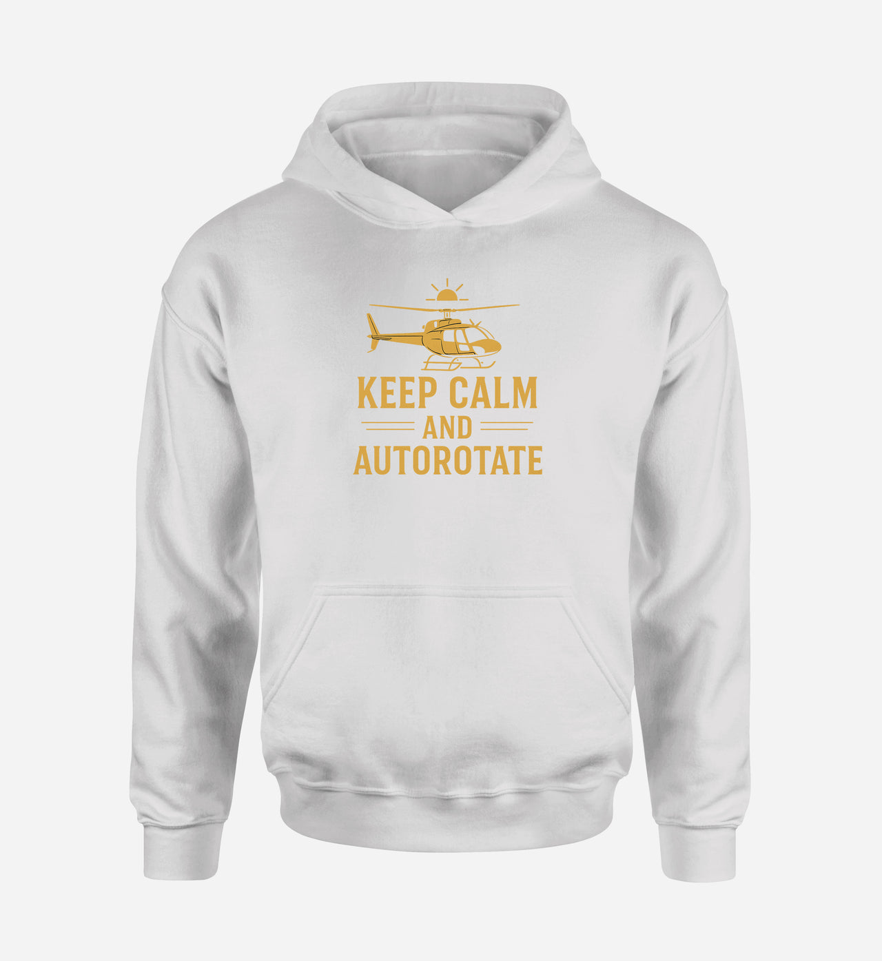 Keep Calm and Autorotate Designed Hoodies