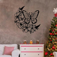Thumbnail for Moon Butterfly Wall Sculpture 31x32CM
