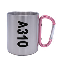 Thumbnail for A310 Text Designed Stainless Steel Outdoors Mugs