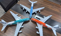 Thumbnail for Air Japan ANA Green Sea Turtle Airbus A380 Airplane Model (1/160 Scale)