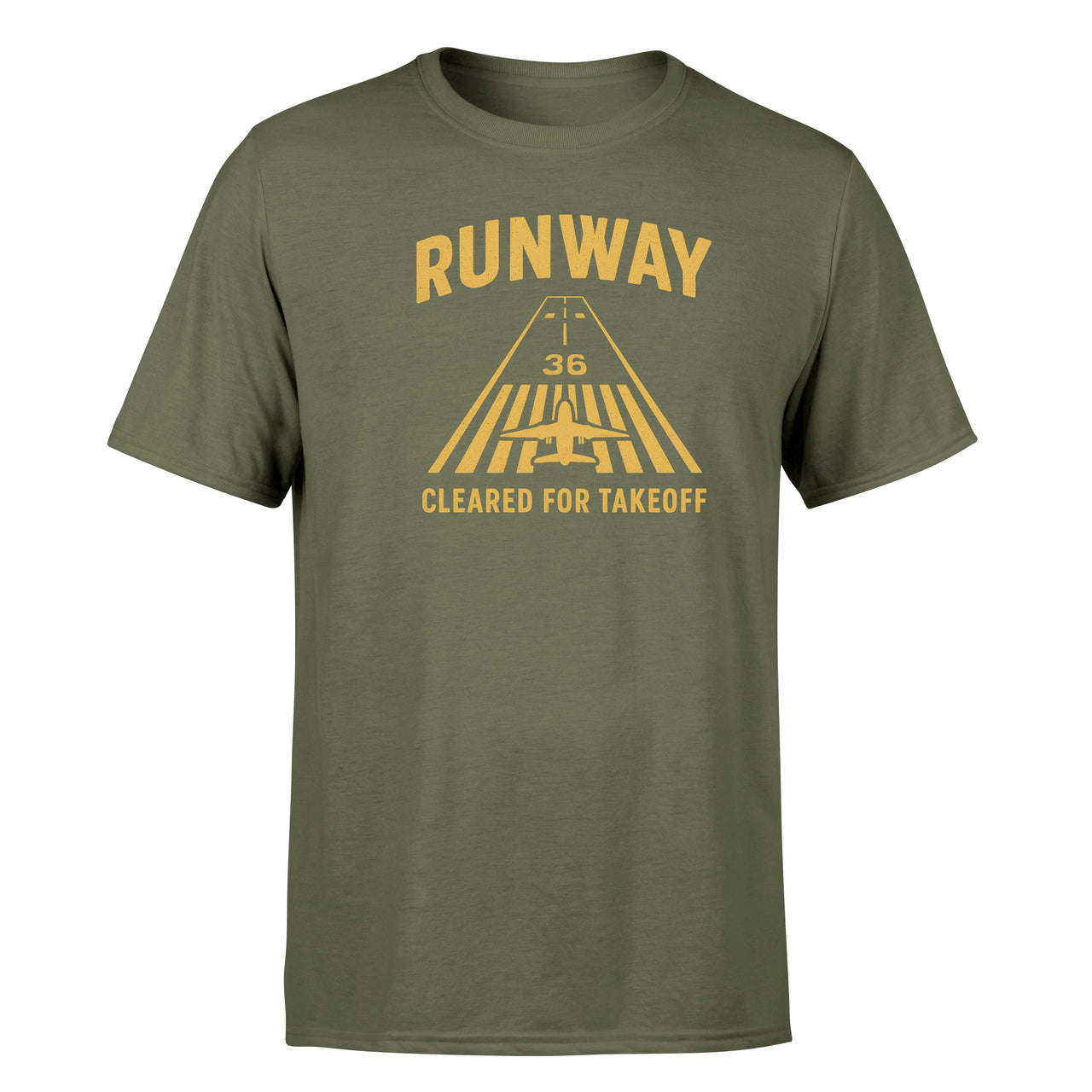 Cleared For Takeoff Design Super Quality T-Shirts