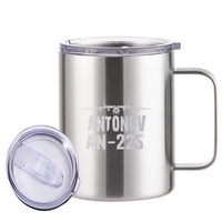 Thumbnail for Antonov AN-225 & Plane Designed Stainless Steel Laser Engraved Mugs