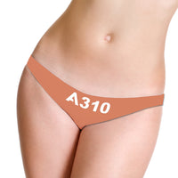 Thumbnail for A310 Flat Text Designed Women T-back & Thongs