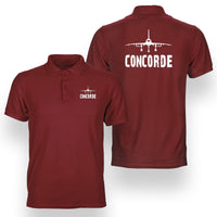 Thumbnail for Concorde & Plane Designed Double Side Polo T-Shirts