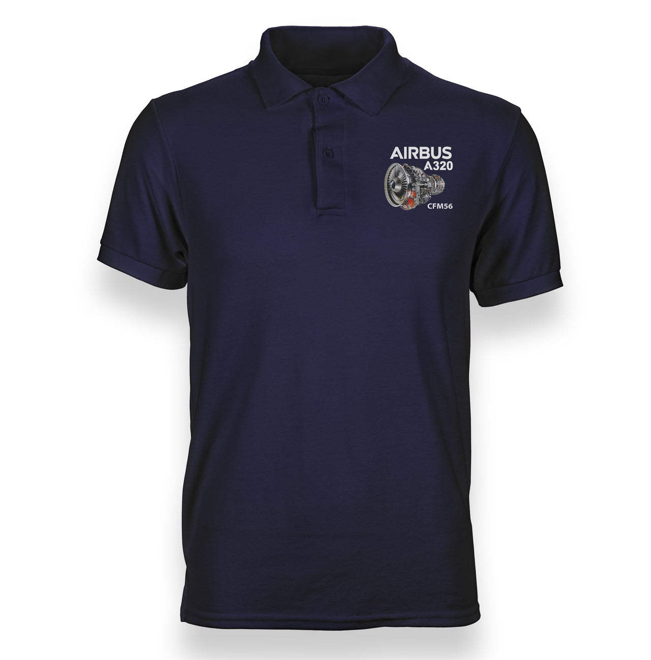 Airbus A320 & CFM56 Engine Designed "WOMEN" Polo T-Shirts