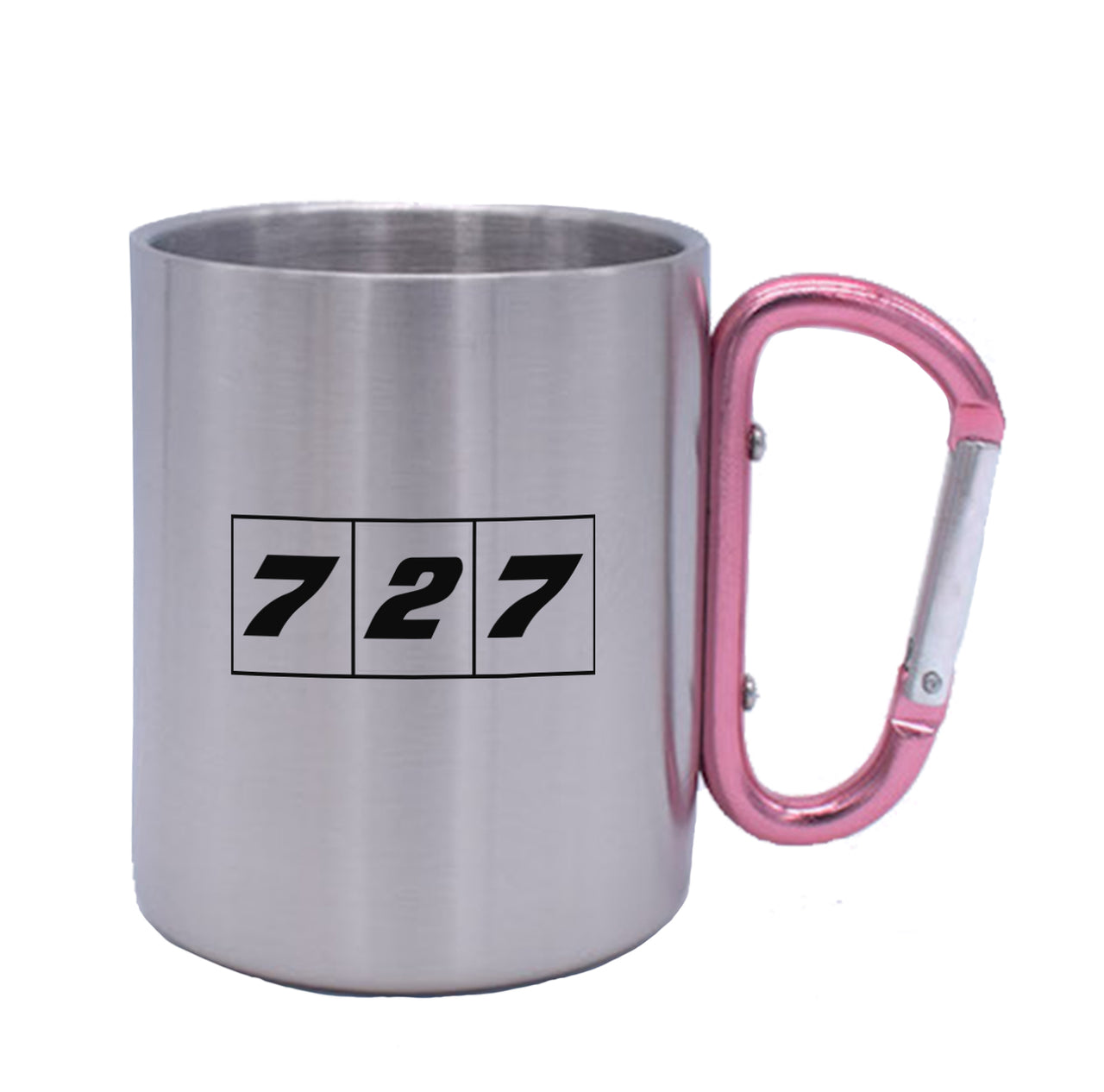 Flat Colourful 727 Designed Stainless Steel Outdoors Mugs