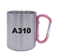 Thumbnail for A310 Flat Text Designed Stainless Steel Outdoors Mugs