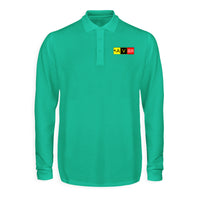 Thumbnail for AV8R Designed Long Sleeve Polo T-Shirts