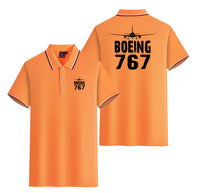 Thumbnail for Boeing 767 & Plane Designed Stylish Polo T-Shirts (Double-Side)