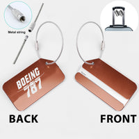 Thumbnail for Amazing Boeing 787 Designed Fashion Metal Luggage Tags