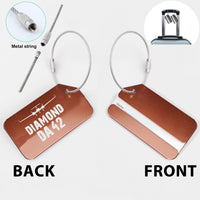 Thumbnail for Diamond DA42 & Plane Designed Fashion Metal Luggage Tags