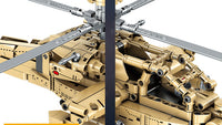 Thumbnail for AH-64 Helicopter Sets Model Building Blocks Toys