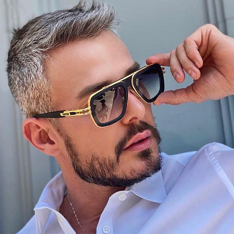 Super Cool Retro Large Frame Sun Glasses