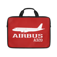 Thumbnail for Airbus A320 Printed Designed Laptop & Tablet Bags