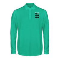 Thumbnail for Pilot's 6 Pack Designed Long Sleeve Polo T-Shirts
