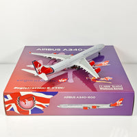 Thumbnail for Virgin Atlantic Airbus A340-600 G-VYOU Airplane Model 1/400 Scale