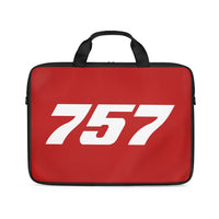 Thumbnail for 757 Flat Text Designed Laptop & Tablet Bags
