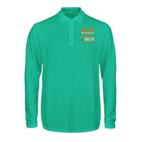 Thumbnail for Flight Attendant Label Designed Long Sleeve Polo T-Shirts