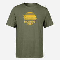 Thumbnail for Retro Boeing 737 Design Super Quality T-Shirts