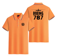 Thumbnail for Boeing 787 & Plane Designed Stylish Polo T-Shirts (Double-Side)