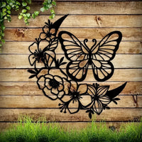 Thumbnail for Moon Butterfly Wall Sculpture 31x32CM