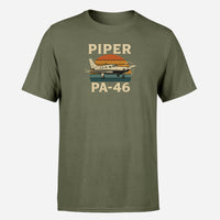 Thumbnail for Retro Piper PA-46 Design Super Quality T-Shirts