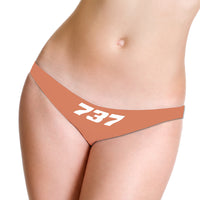 Thumbnail for 737 Flat Text Designed Women T-back & Thongs