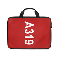 Thumbnail for A319 Text Designed Laptop & Tablet Bags